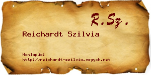 Reichardt Szilvia névjegykártya